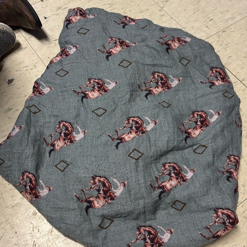Cowkid clothing co fitted crib sheet